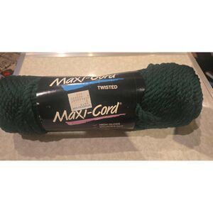 Maxi Cord Twisted High Gloss Polyypropylene Yarn Green